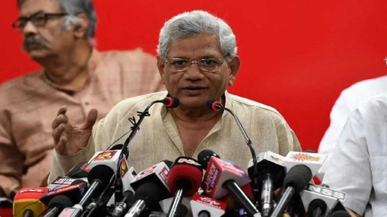 'Condition of Sitaram Yechury admitted in AIIMS with chest infection improving'