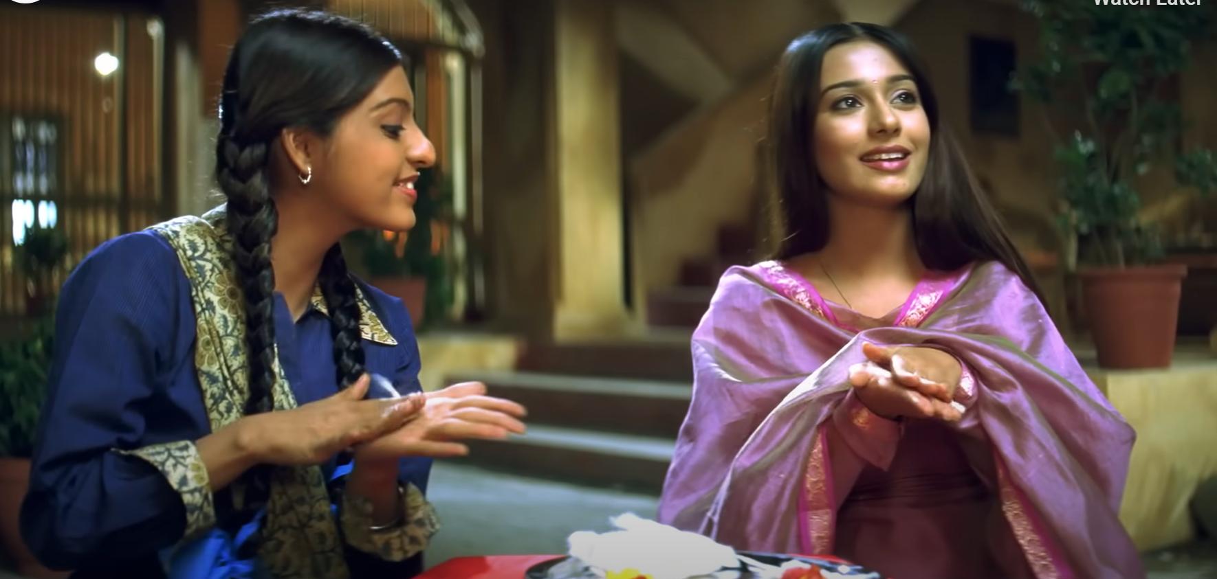 Radhe Krishna Ki Jyoti  
This devotional song from the Vivah film celebrates the light of Radha and Krishna. The song emphasizes the spiritual aura surrounding their love