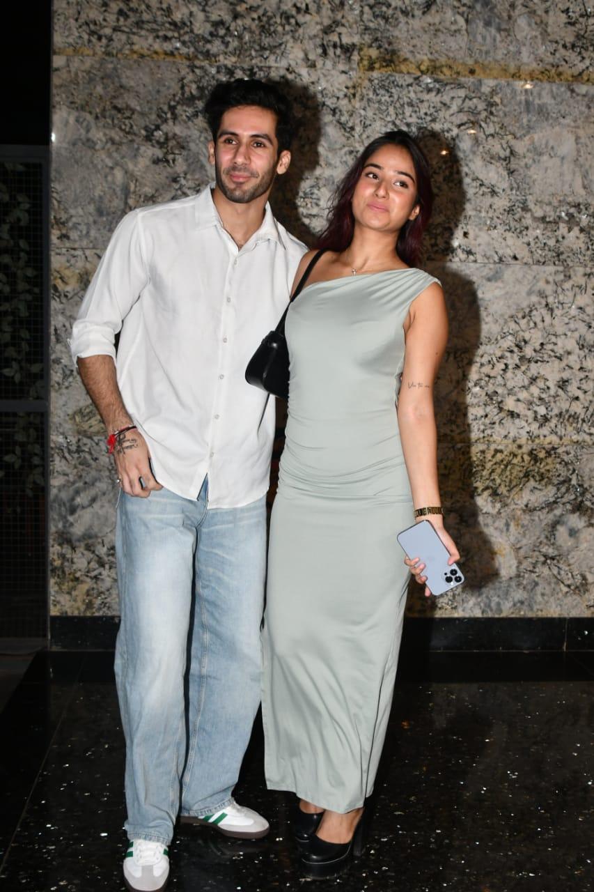 Siwet Tomar wore a white shirt paired with blue jeans, while Anicka Sharma stunned in a silver gown