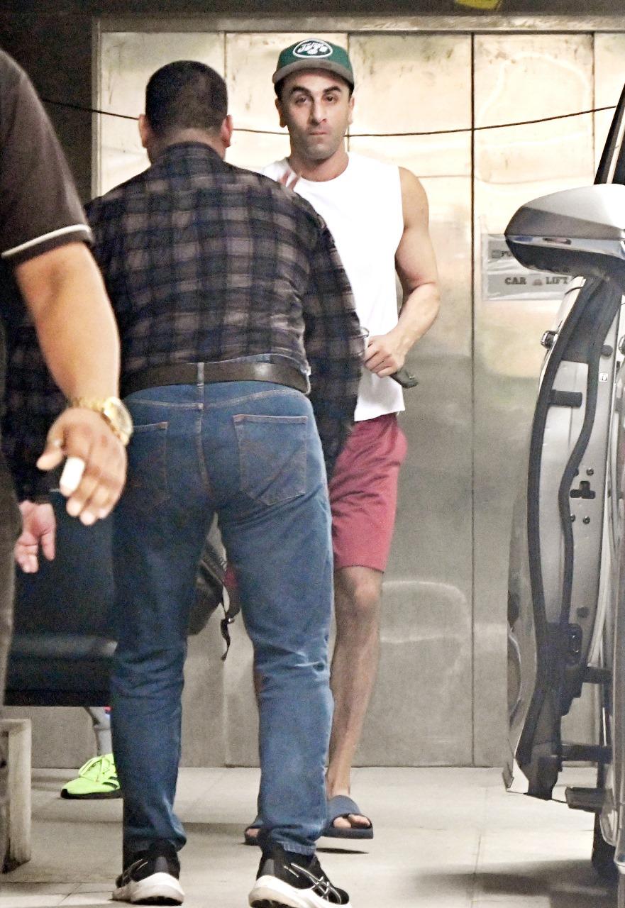 Ranbir Kapoor was snapped as he went out and about in the city