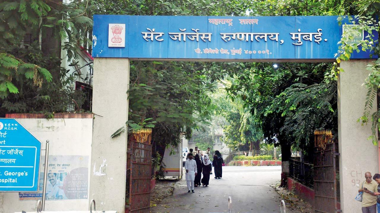 Mumbai: No surgical procedures after 4 pm at St George’s due to staff crunch