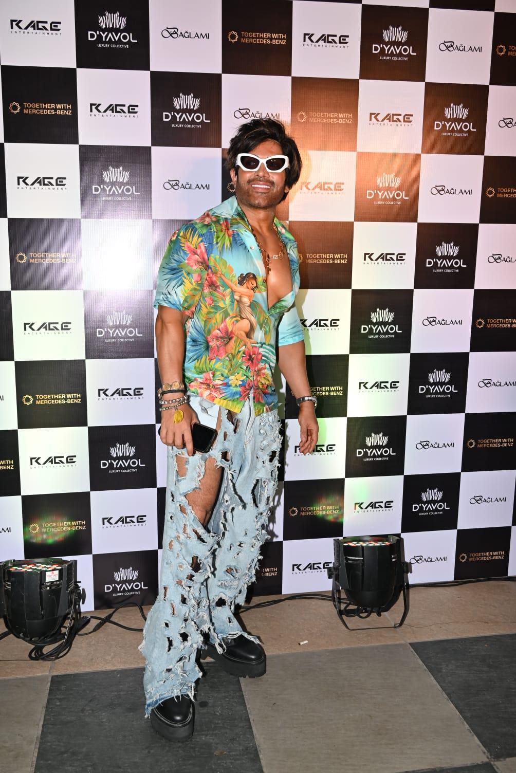 It was Yash Birla who caught the eyes with his funky fashion at the star-studded event