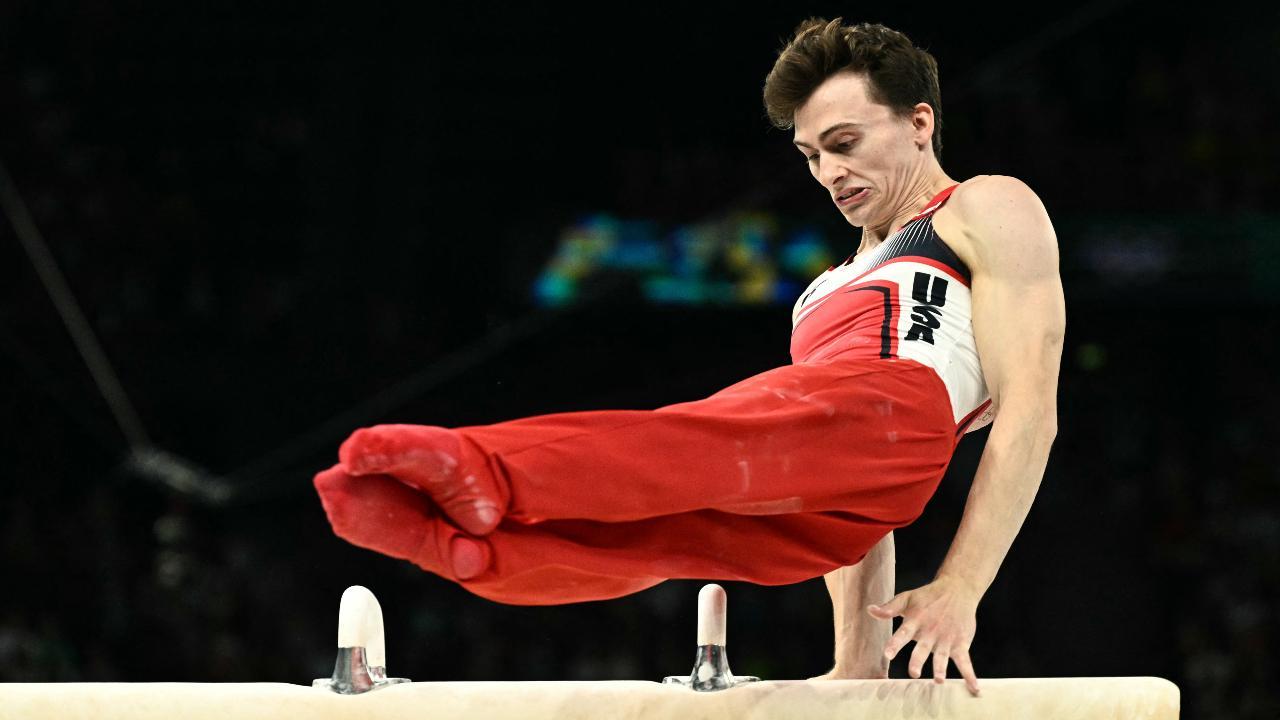 Rubik's Cube solver to video gamer: Viral US gymnast Stephen Nedoroscik has become the world's new favourite 'nerd'