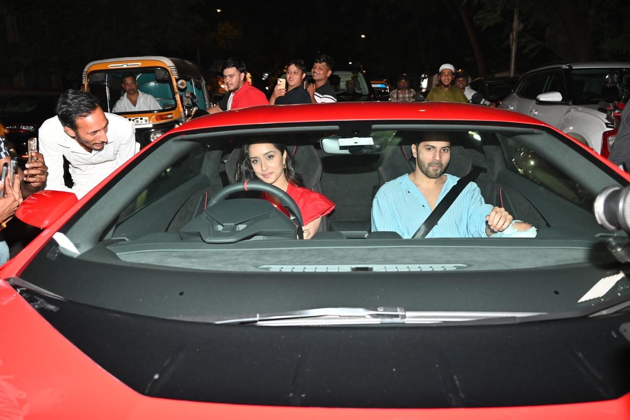 When Stree meets Bhediya, Shraddha Kapoor and Varun Dhawan arrived at the Stree 2 success bash 