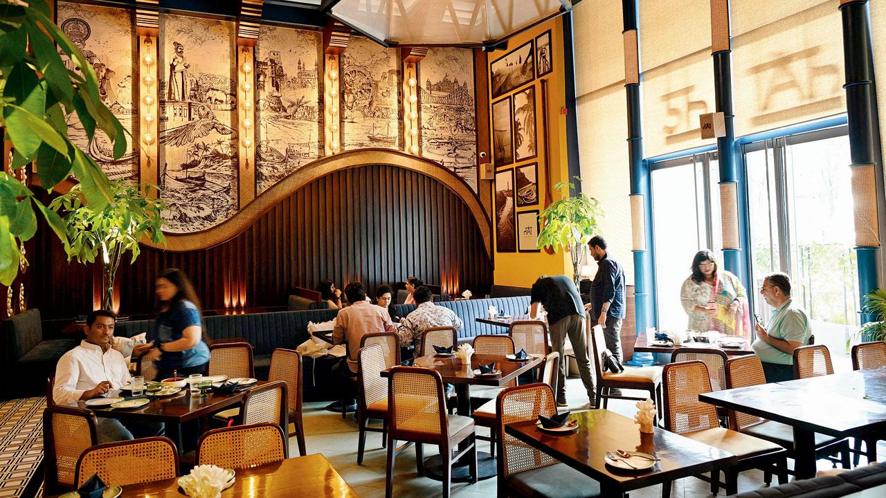 TAT in Vikhroli brings coastal vibes to the city, serving up fresh seafood delights from across Indian subcontinental shores. Pic/Satej Shinde