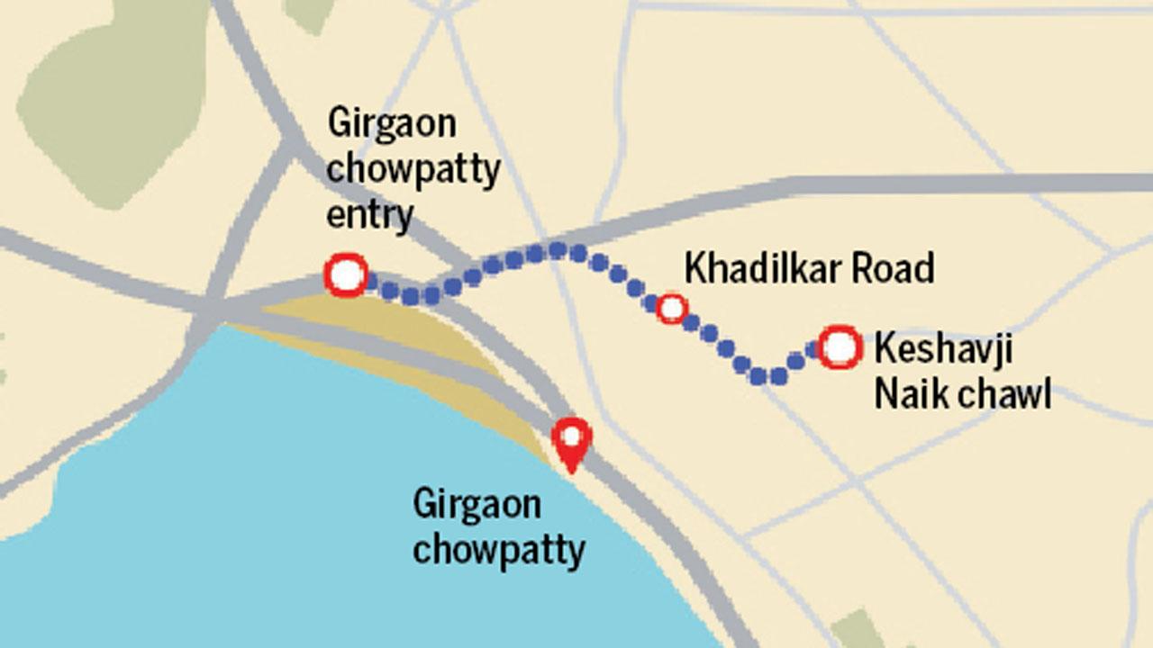 Route taken by Bal Gangadhar Tilak in 1893. Illustration/Uday Mohite