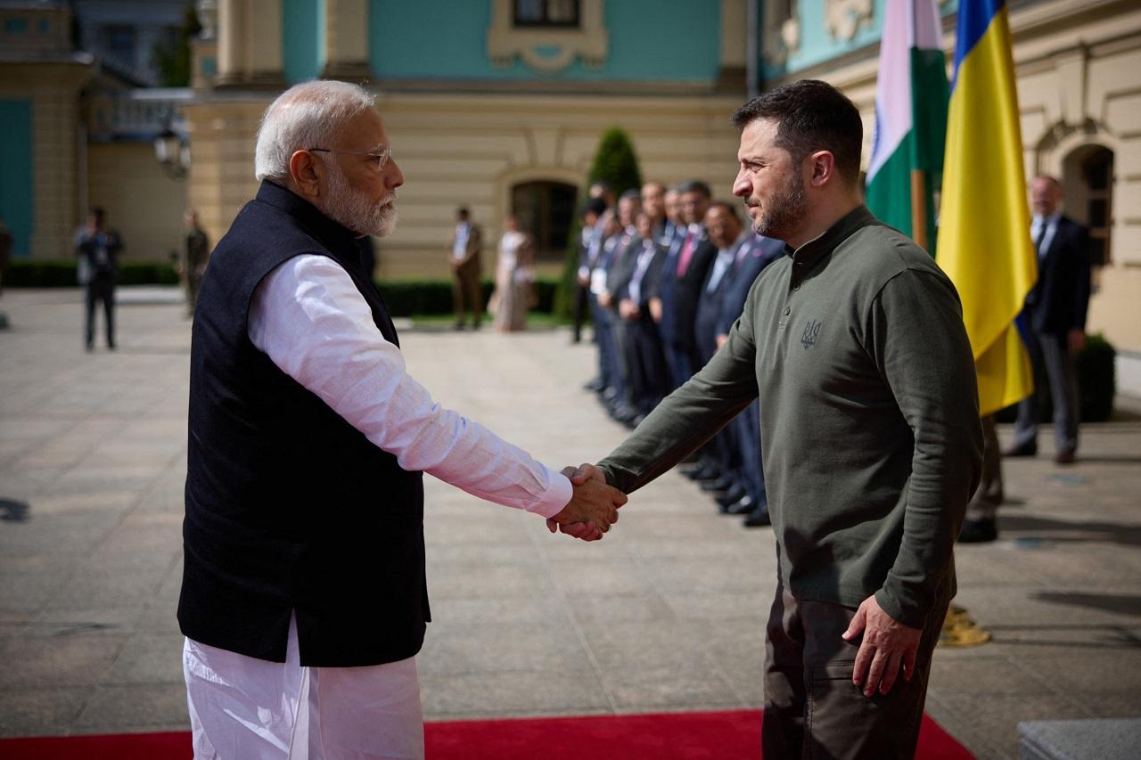 At a media briefing following the talks between the two leaders, External Affairs Minister S Jaishankar confirmed that Modi invited Zelenskyy to visit India