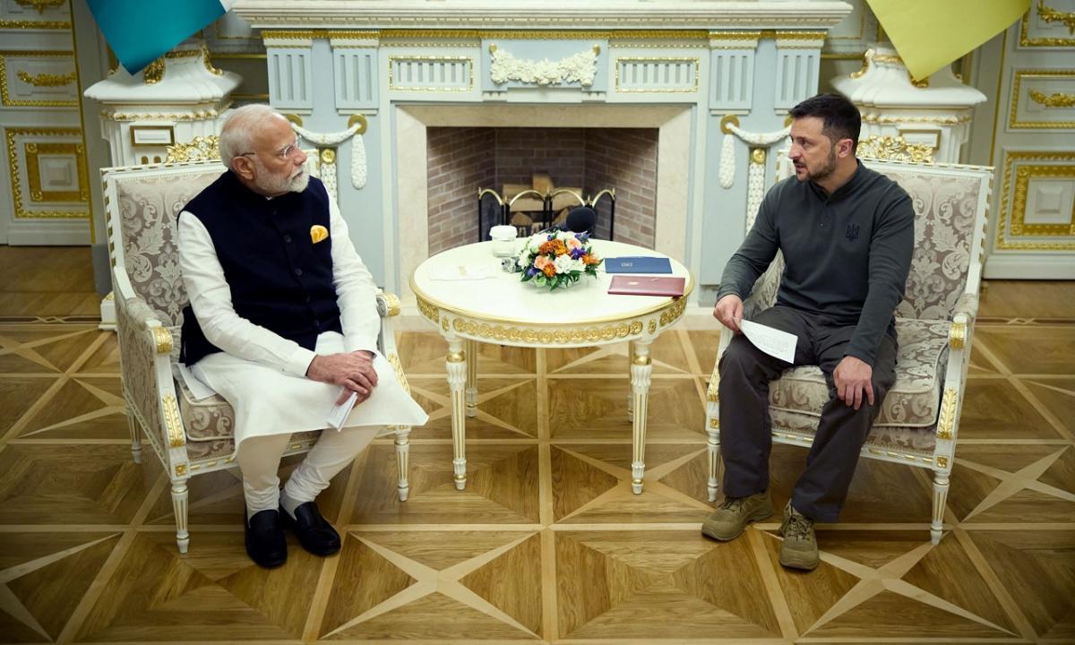 In Photos: PM Modi invites Ukraine President Zelenskyy to visit India