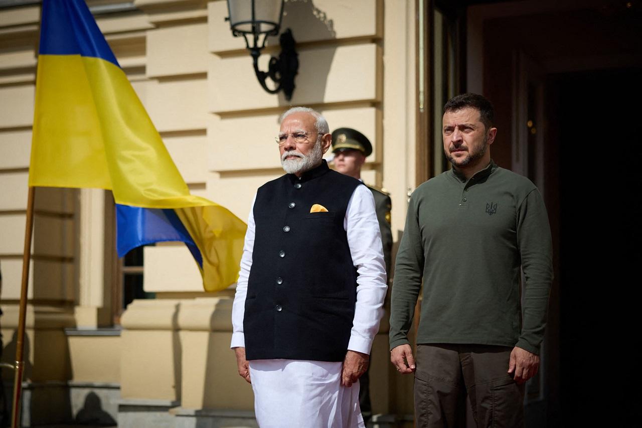 PM Modi invited Zelenskyy during his wide-ranging talks with the Ukrainian President