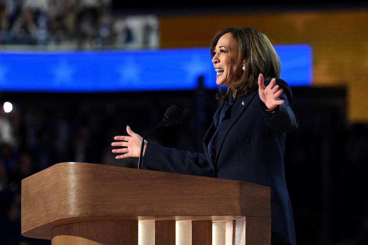 She laid out the consequences of electing former President Donald Trump to a second term