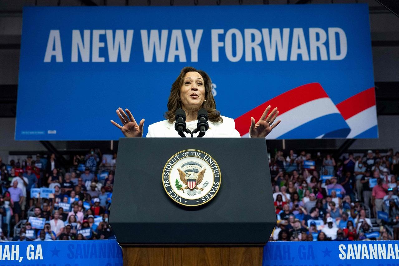 She eluded questions about Trump's claims over her racial identity, calling those a part of the 