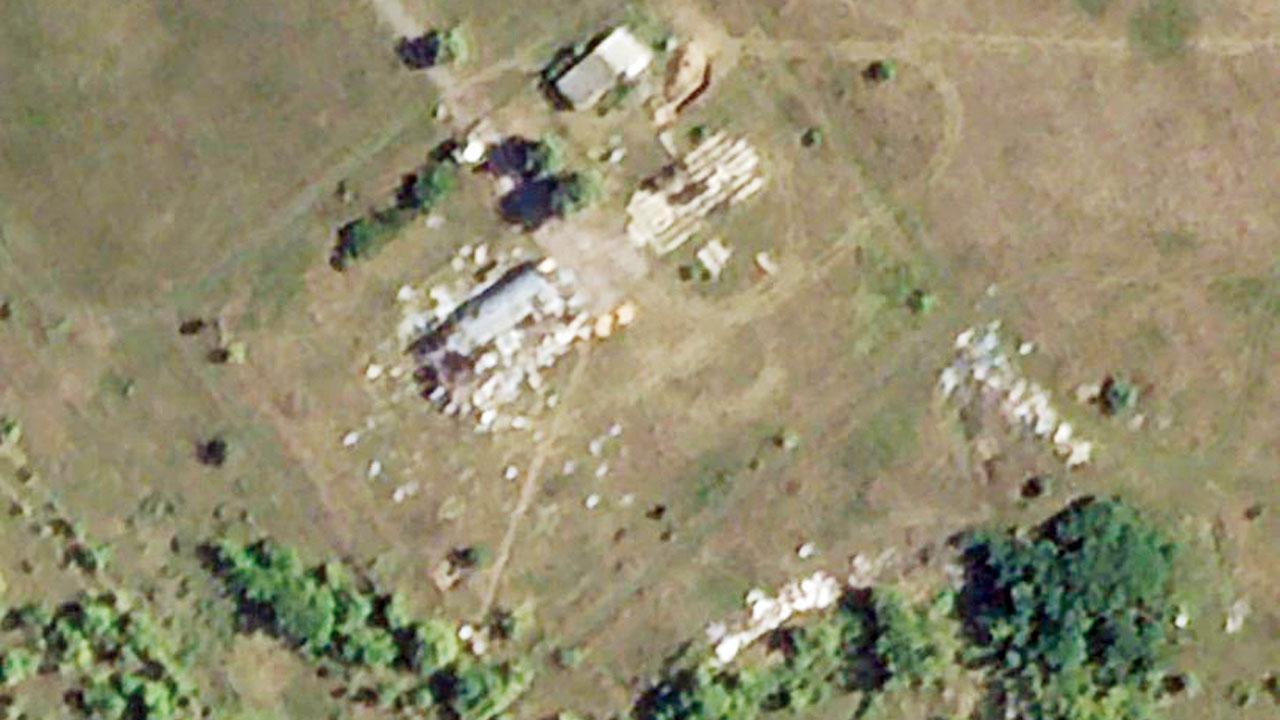 Ukrainian drone attack damages two Russian hangars