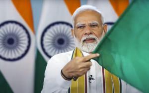 IN PHOTOS: PM Modi flags off three Vande Bharat trains