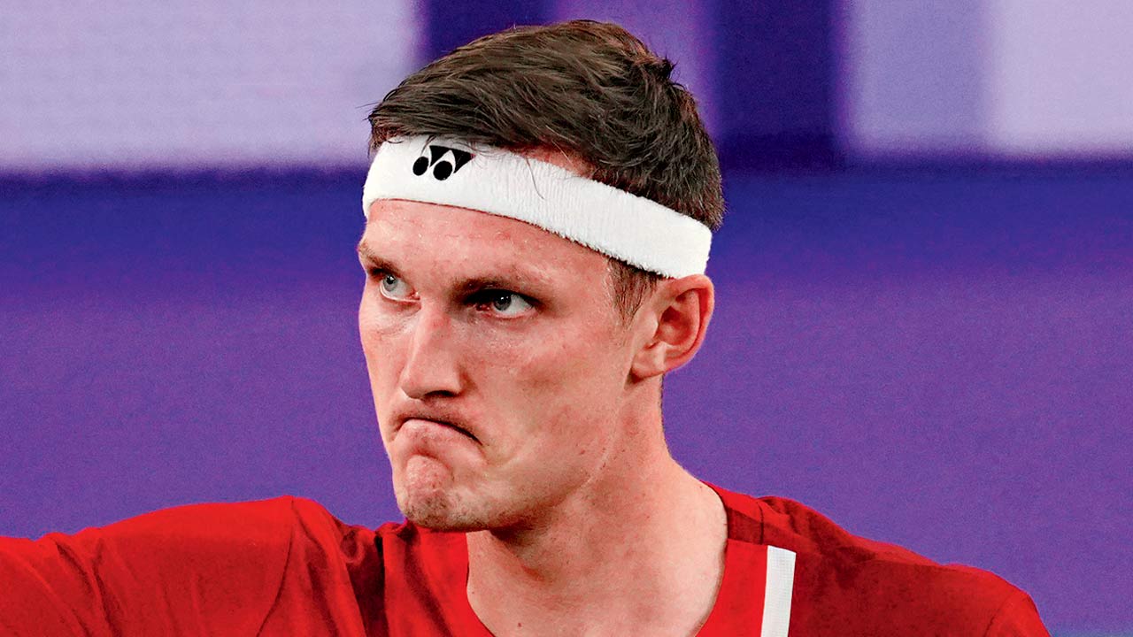 Viktor Axelsen. Pic/AP, PTI