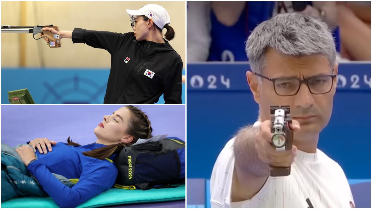 Ever since the Paris Olympics has started, the internet is having a field day appreciating athletes for different things. Photos Courtesy: AFP