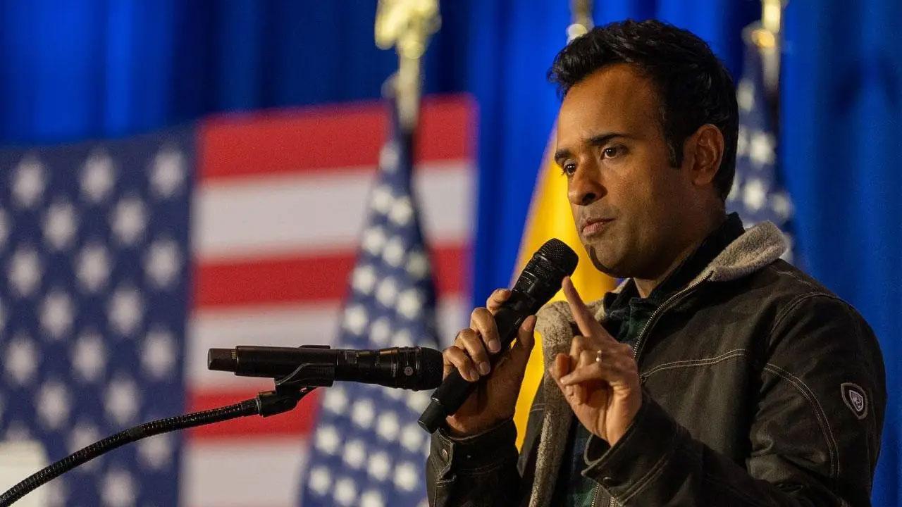 Kamala Harris is a cog in the wheel, a puppet: Vivek Ramaswamy