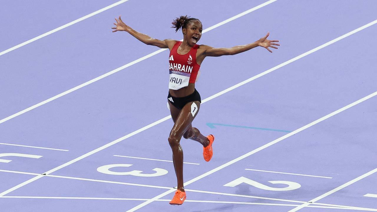 Paris Olympics 2024: Bahrain's Winfred wins women's 3,000m steeplechase gold