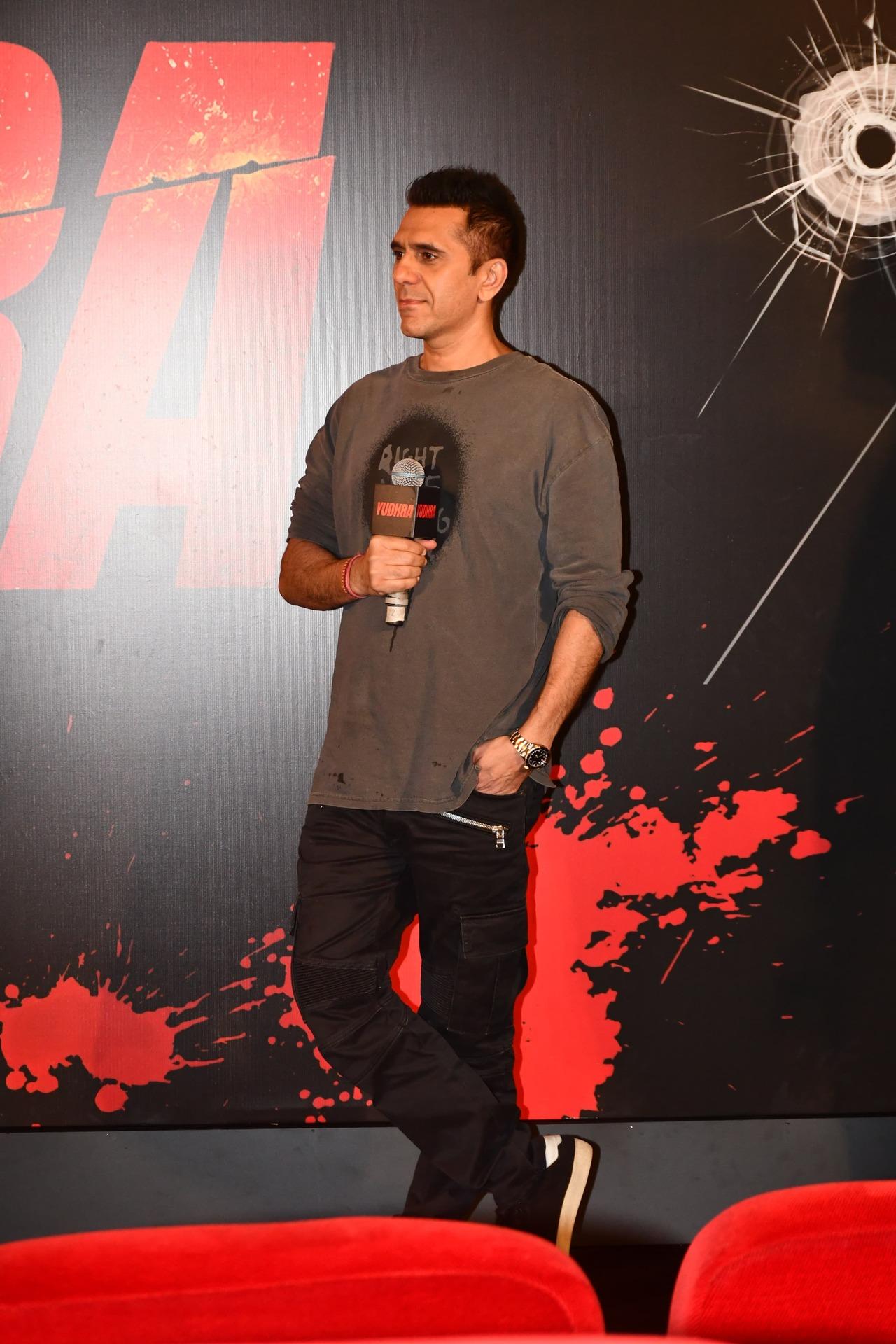 Filmmaker Ritesh Sidhwani  was also present at the trailer launch event