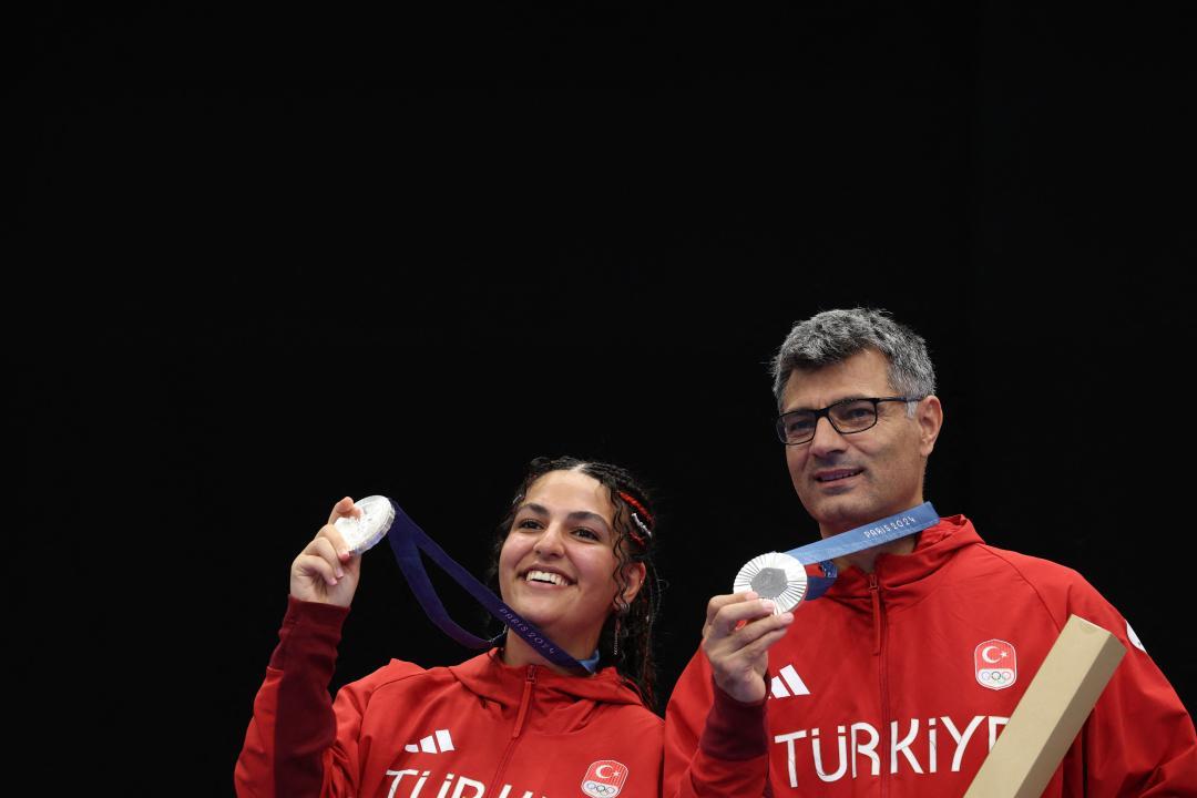 Paris Olympics: Turkish shooter's 'swag' goes viral after he bags silver without any special gear