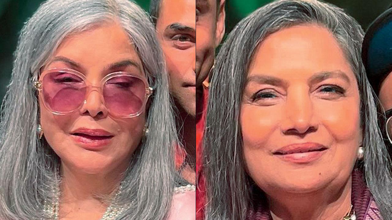 Zeenat Aman and Shabana Azmi