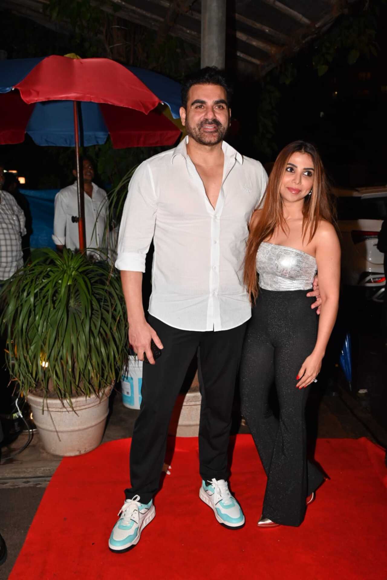 The mushiest couple of Bollywood Arbaaz Khan and Sshura Khan also graced the event. 