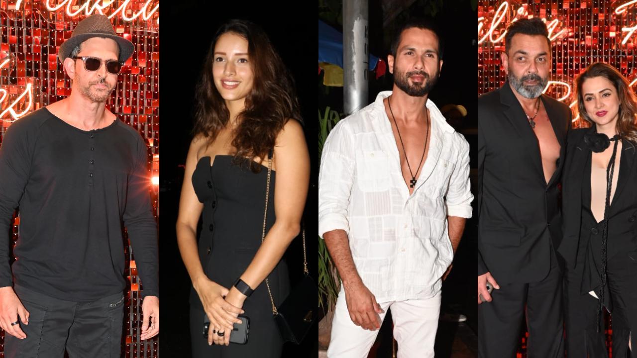 Hrithik Roshan to Triptii Dimri, celebs at hairstylist Aalim Hakim’s b'day bash
