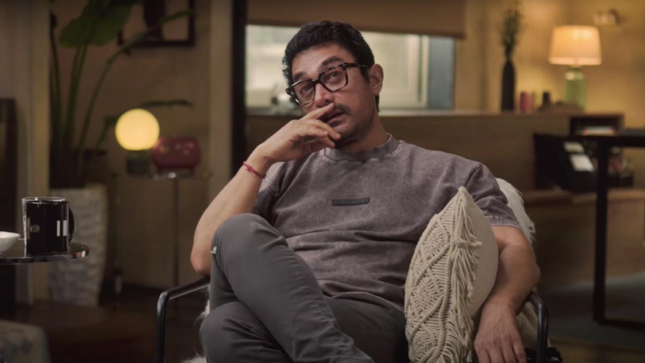 Aamir Khan gets teary-eyed, discusses grief and therapy - watch video