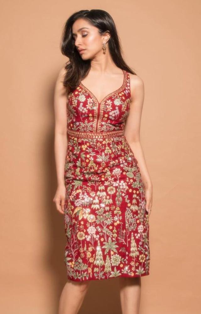 She put her fashion foot forward during the film`s promotions and opted for method dressing. This is why she was seen in a lot of red outfits. 