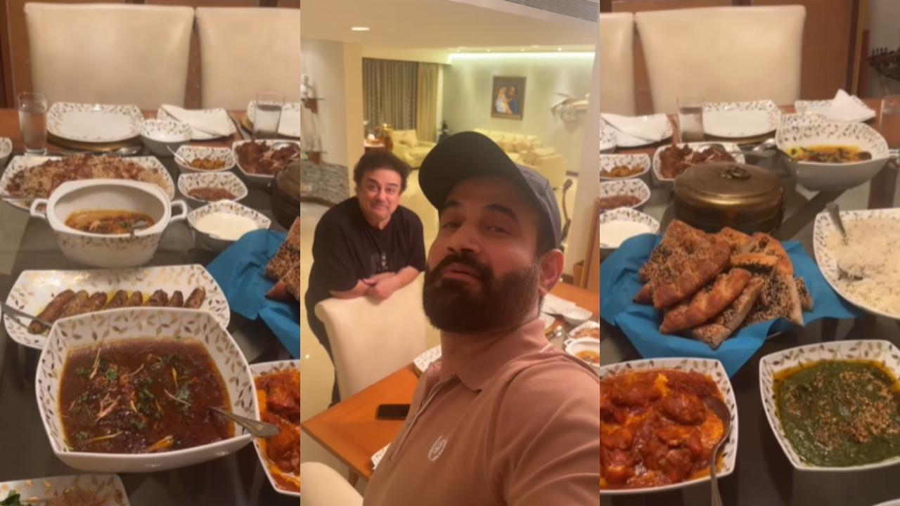 Adnan Sami treats Irfan Pathan to 11 yummiest food items - watch video