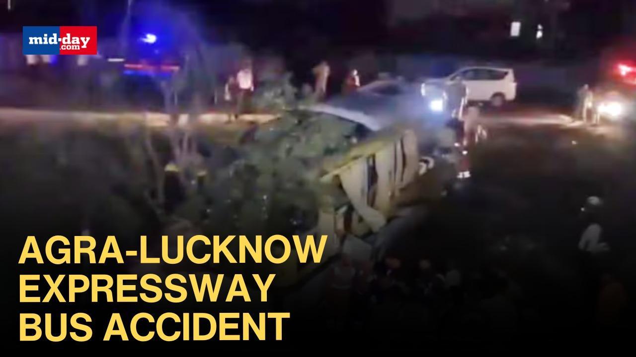 Agra-Lucknow expressway bus accident: Tragic kills 7 people, Many Injured
