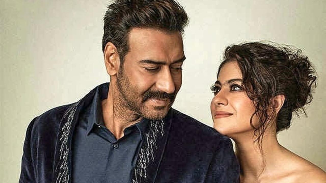 Ajay Devgn shares adorable birthday post for wife Kajol as she turns 50