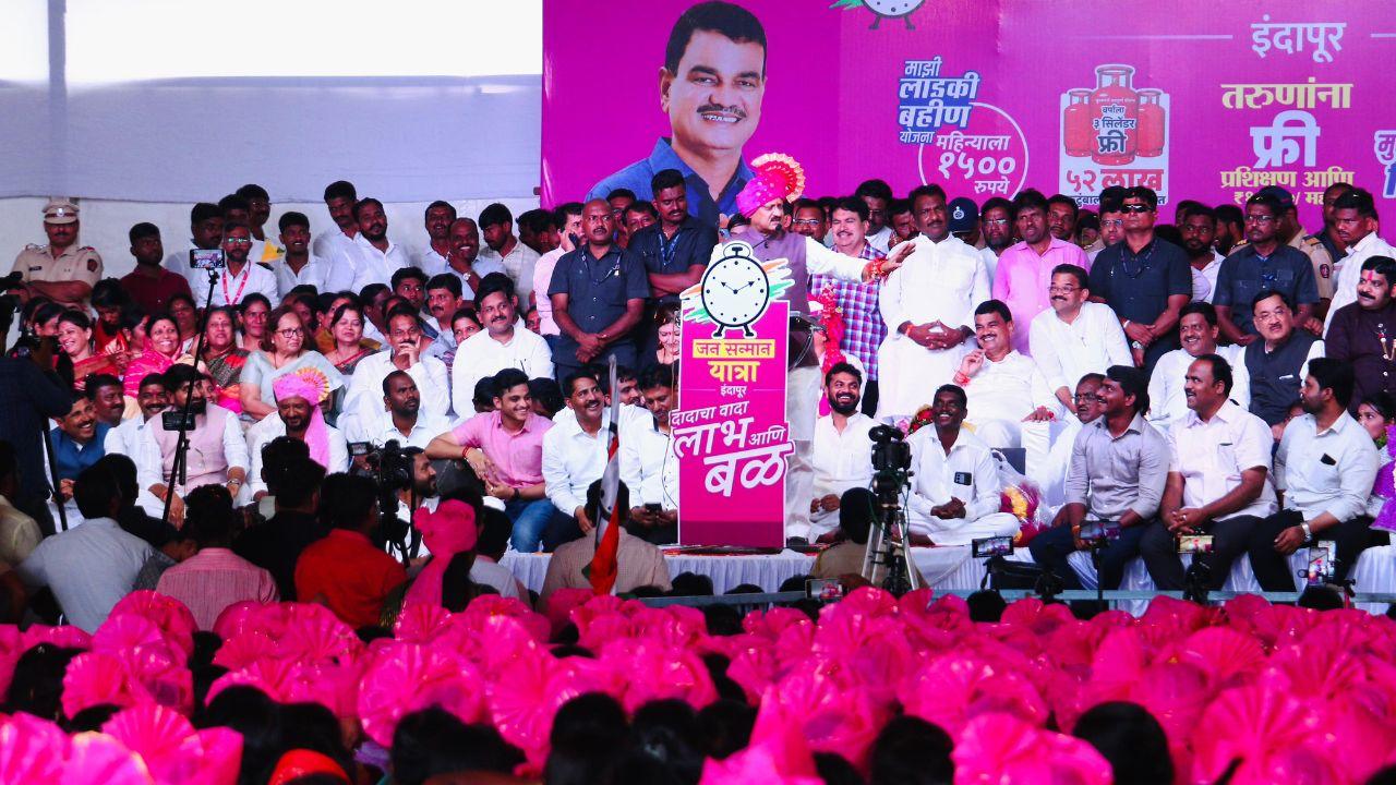 Ajit Pawar highlighted the success of the Maajhi Ladaki Bahin Yojana, a scheme aimed at supporting women. He mentioned that funds have already been deposited in the accounts of eligible beneficiaries and that the government will also cover the full cost of higher education for girls.