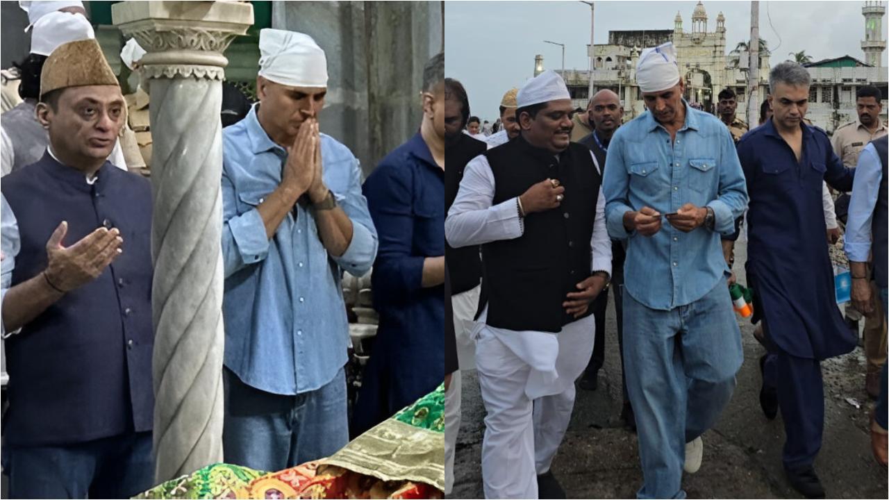 Akshay Kumar donates Rs 1.21 crore for renovation of Haji Ali Dargah, visits holy site in Mumbai