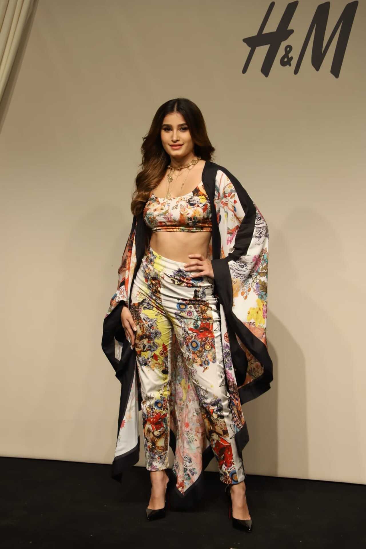 Raveena Tandon's daughter Rasha Thadani also made a mark at the event wearing an outfit from the new collection