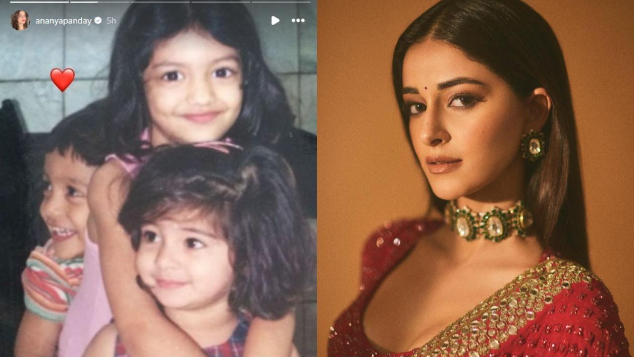 Ananya Panday's throwback pic with cousin Alanna on her birthday will melt your heart!