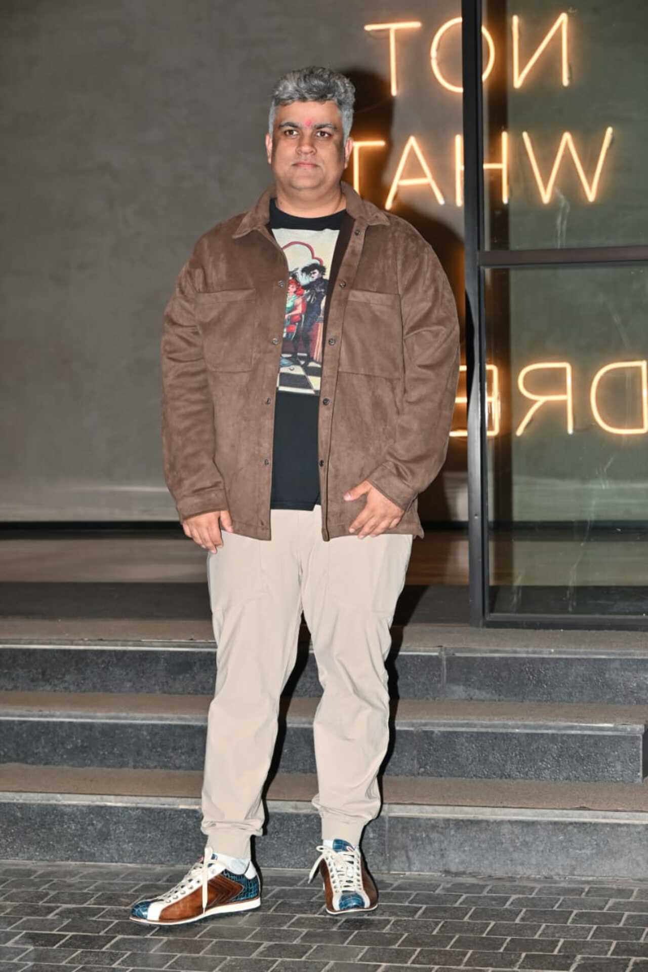‘Maharaj’ director Siddharth P Malhotra was also present. 