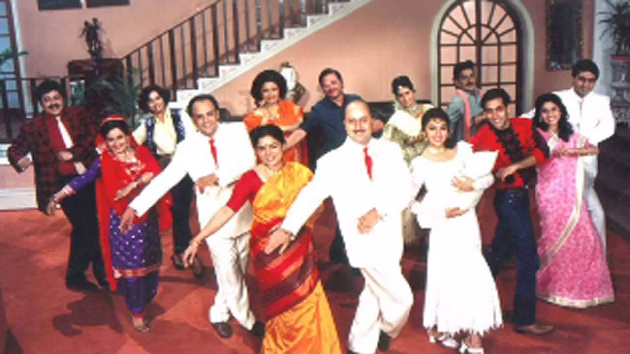 30 years of Hum Aapke Hain Koun: Anupam Kher shares throwback pics with Salman, 
