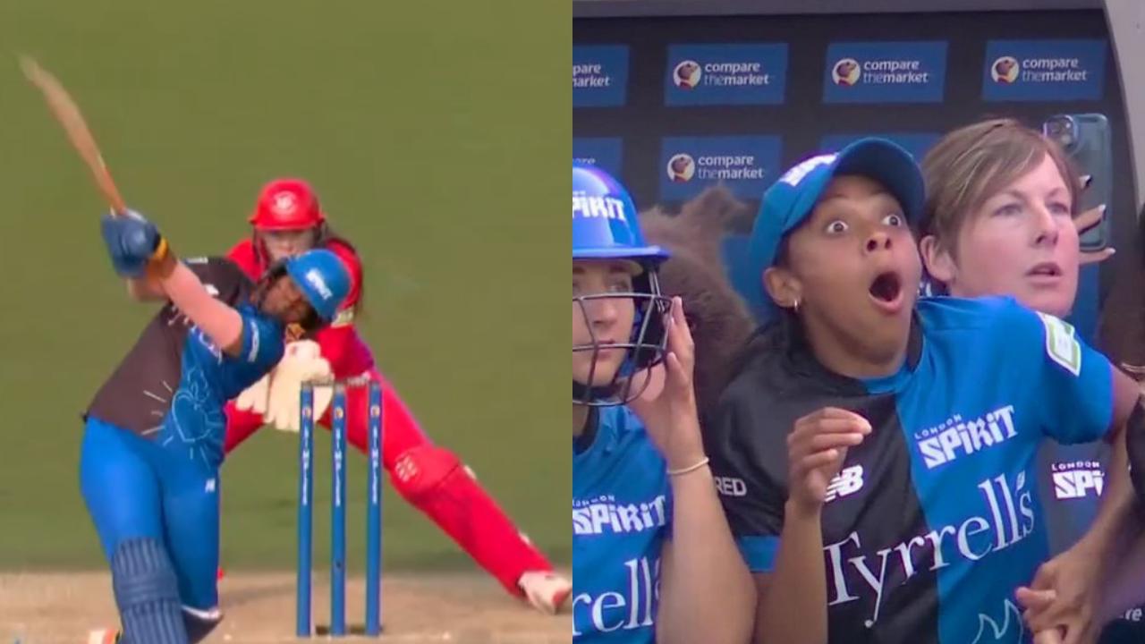 WATCH VIDEO: How Cordelia Griffith reacts to Deepti Sharma's winning six