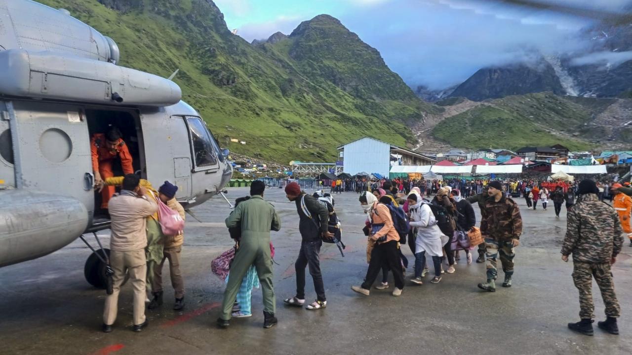 Meanwhile, the Uttarakhand government has also set up a medical camp in Gauchar to provide aid to those who are being rescued