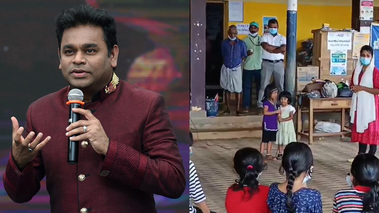 Viral video shows Wayanad landslide survivors singing AR Rahman's 'Periyone' from 'Aadujeevitham' at a relief centre 