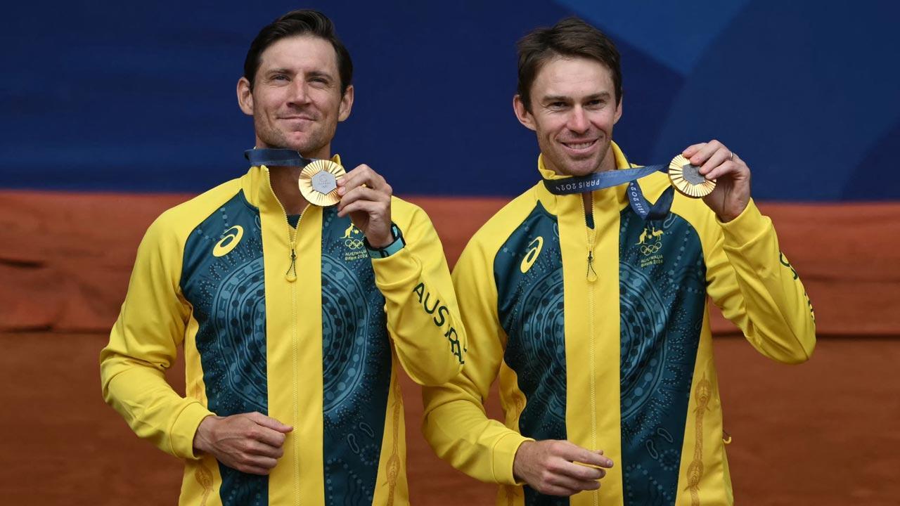 Paris Olympics 2024: Matthew Ebden/John Peers dig deep for gold in men's doubles