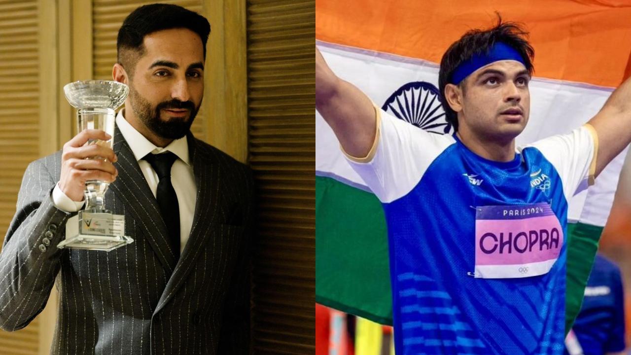 Ayushmann Khurrana and Neeraj Chopra get youth icon award