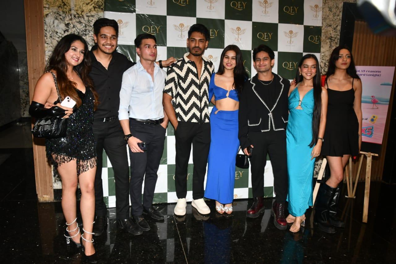 Digvijay Singh Rathee, Sachin and Diwangini Vyas were also present at the success bash