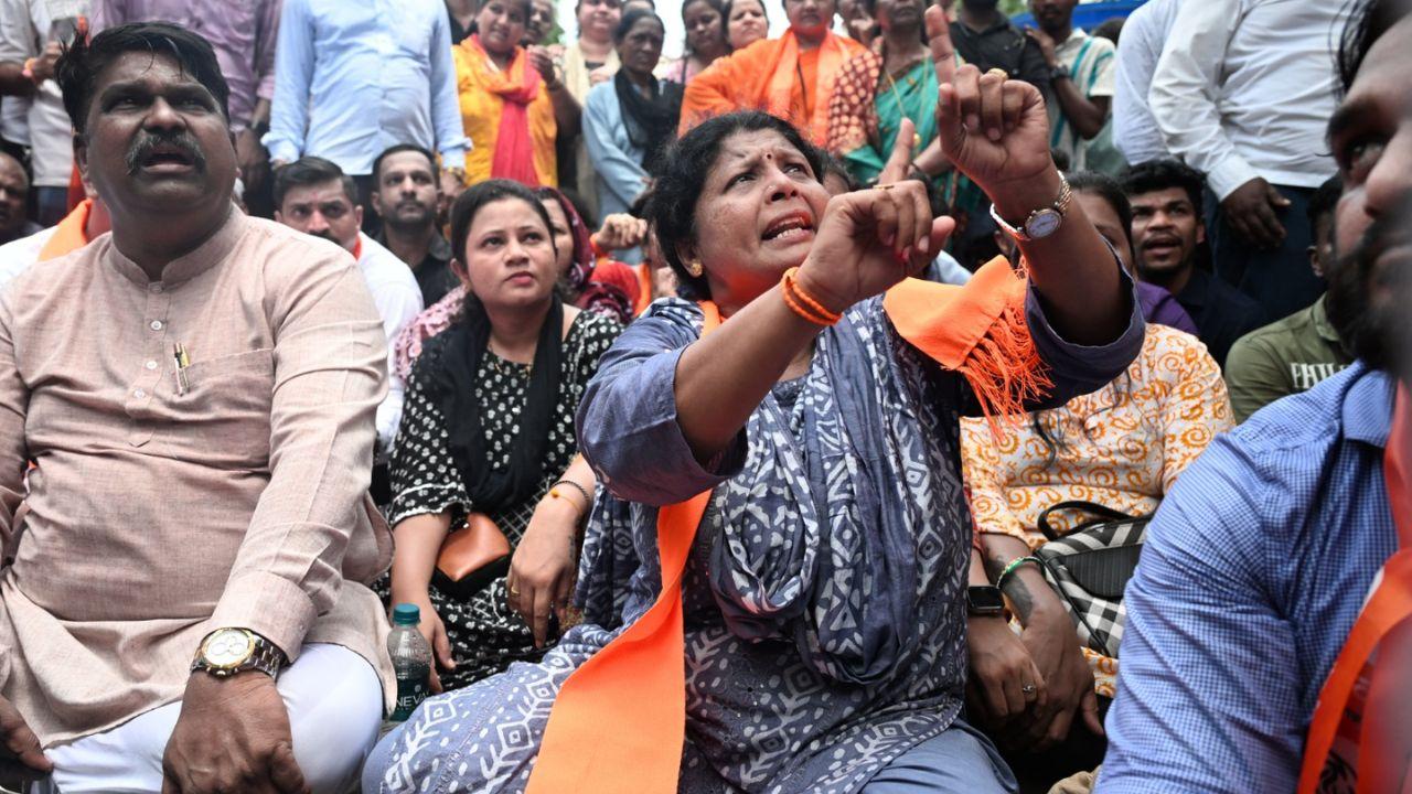 It was alleged that the police had not filed an FIR in connection with the Badlapur sexual assault case for 12 hours. Several Maha Vikas Aghadi leaders have also claimed that the school belongs to a BJP leader. 