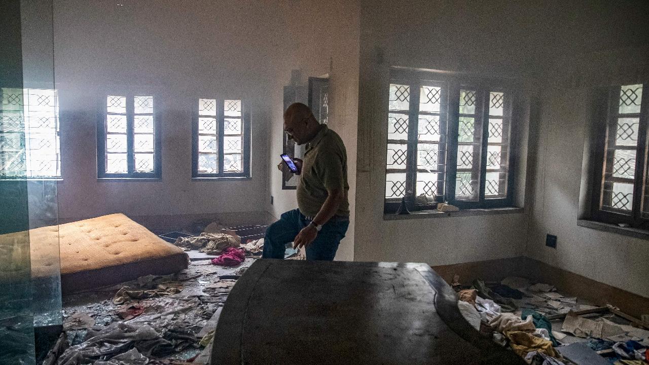 In the corridors of the Dhaka Medical College Hospital, an AFP reporter saw bodies lying in pools of blood, among at least 56 people killed Monday in the dramatic culmination of more than a month of deadly protests that have left 356 dead