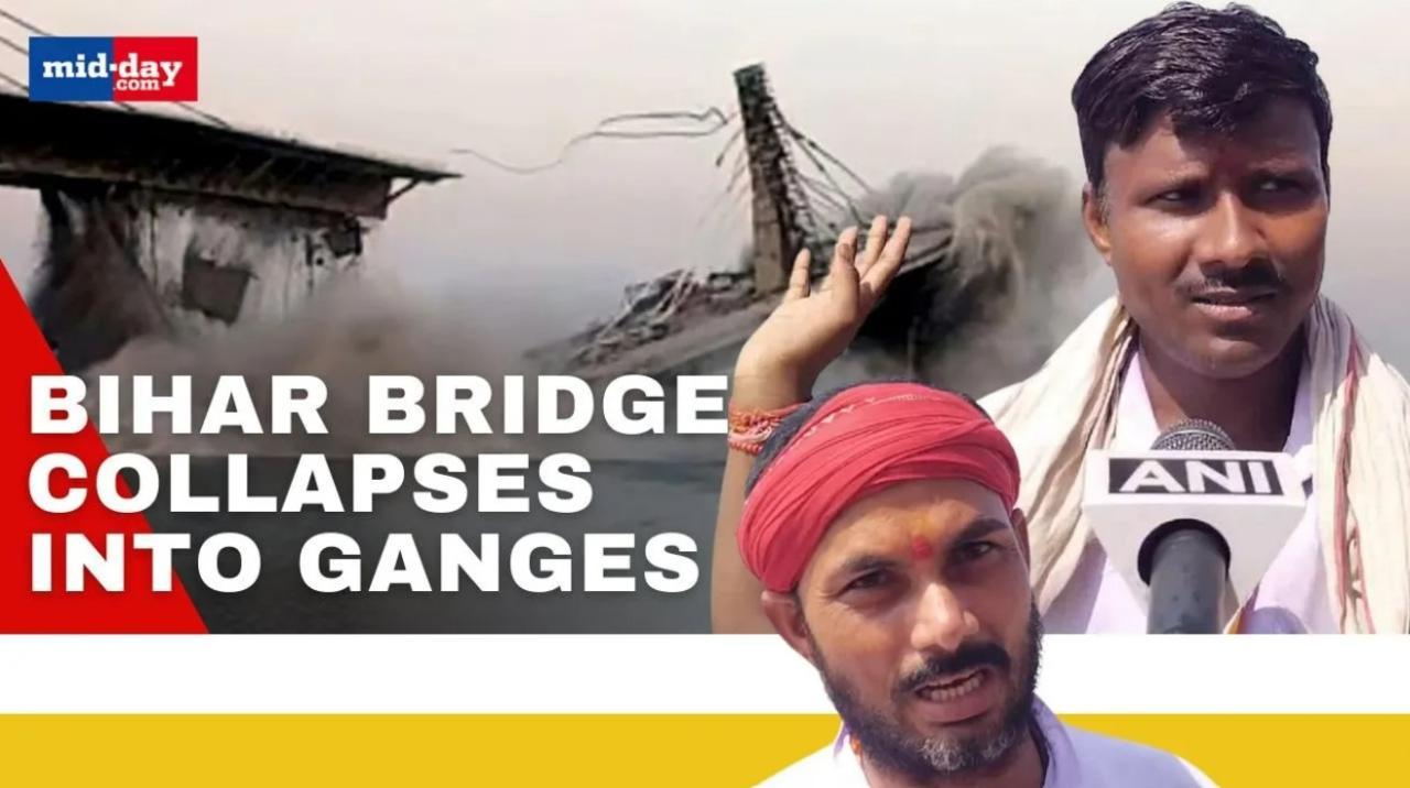 Bihar Bridge Collapse: Locals slam State Government, allege corruption