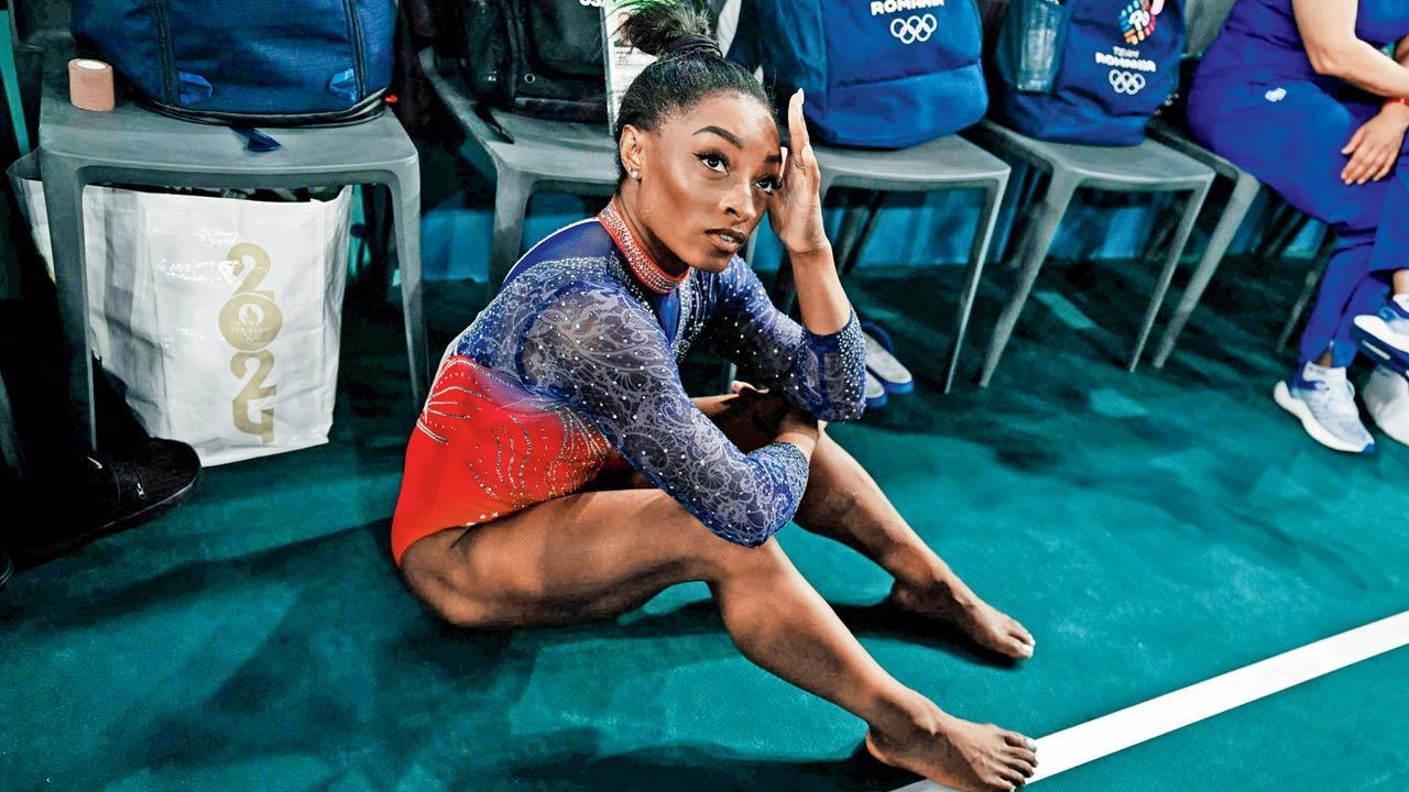 Star gymnast Biles misses floor gold