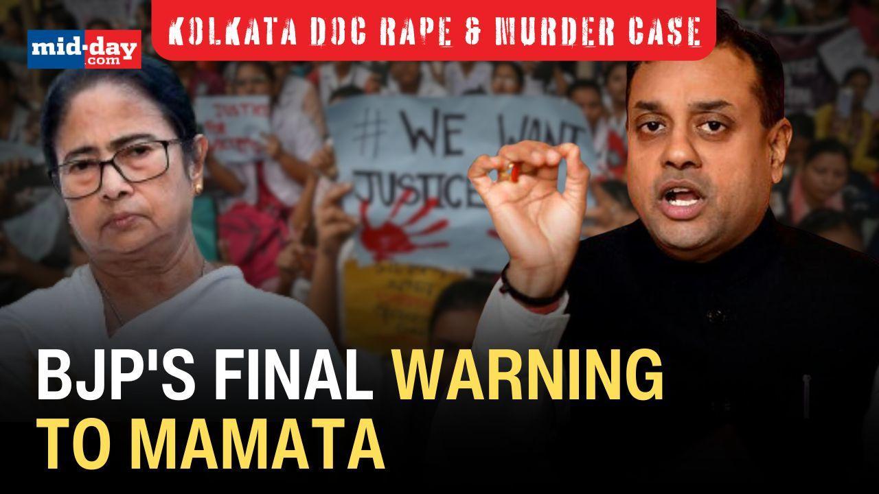 Kolkata doctor rape & murder case: BJP's stern warning to Mamata Banerjee