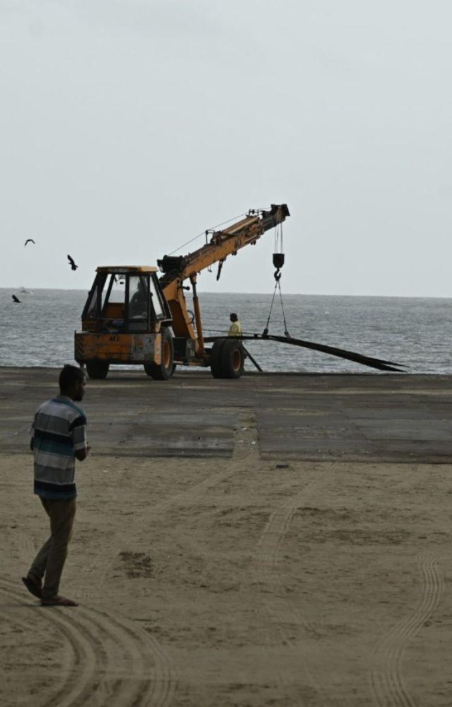 Prep underway at Girgaum for Ganeshotsav