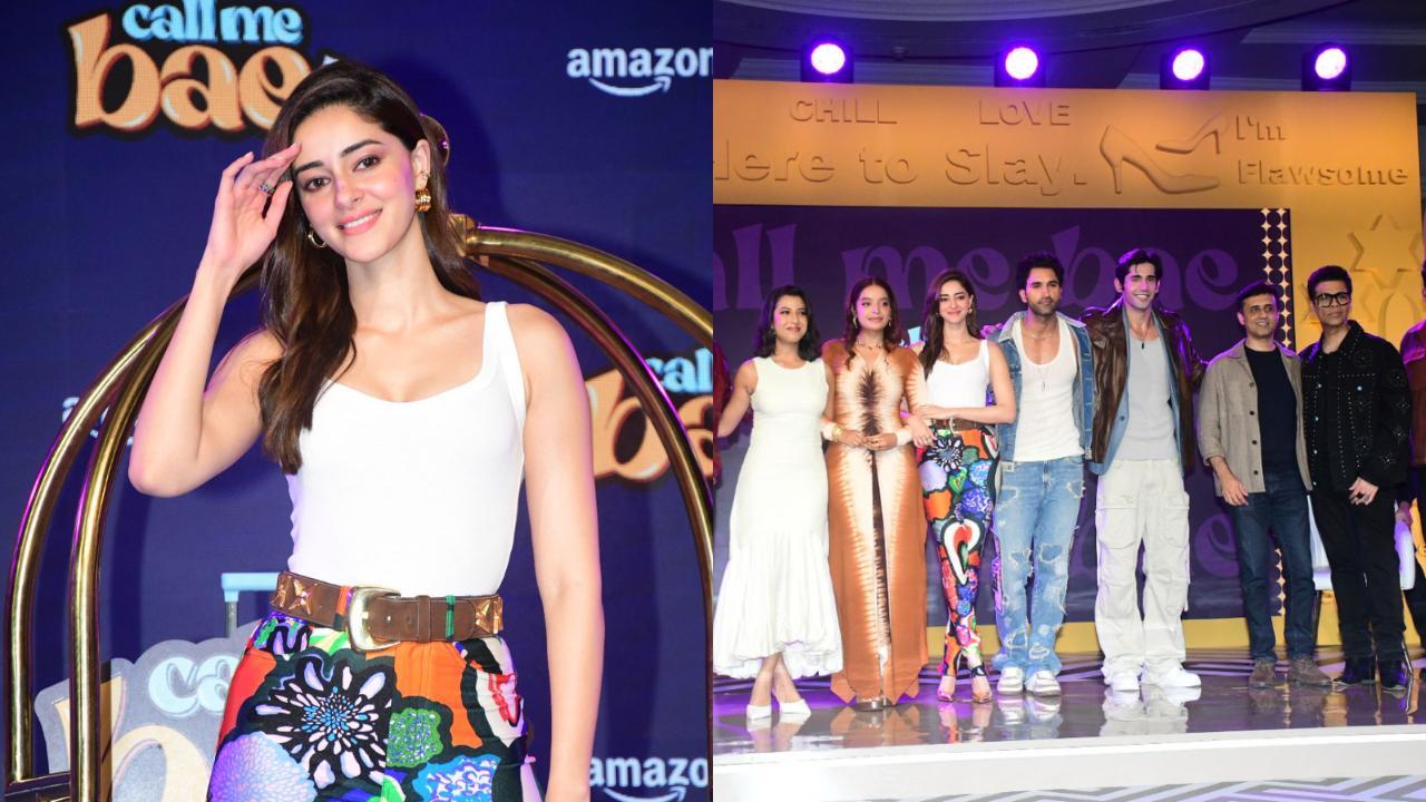 Call Me Bae trailer launch: Ananya, Karan and others attend